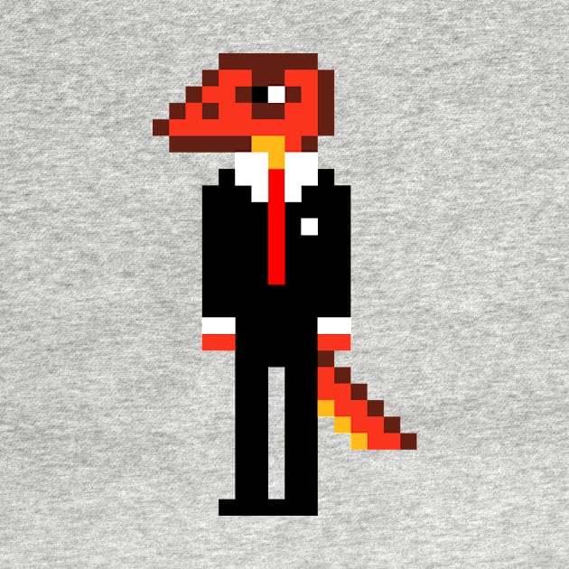 Agent Lizard Pixel art by MacSquiddles